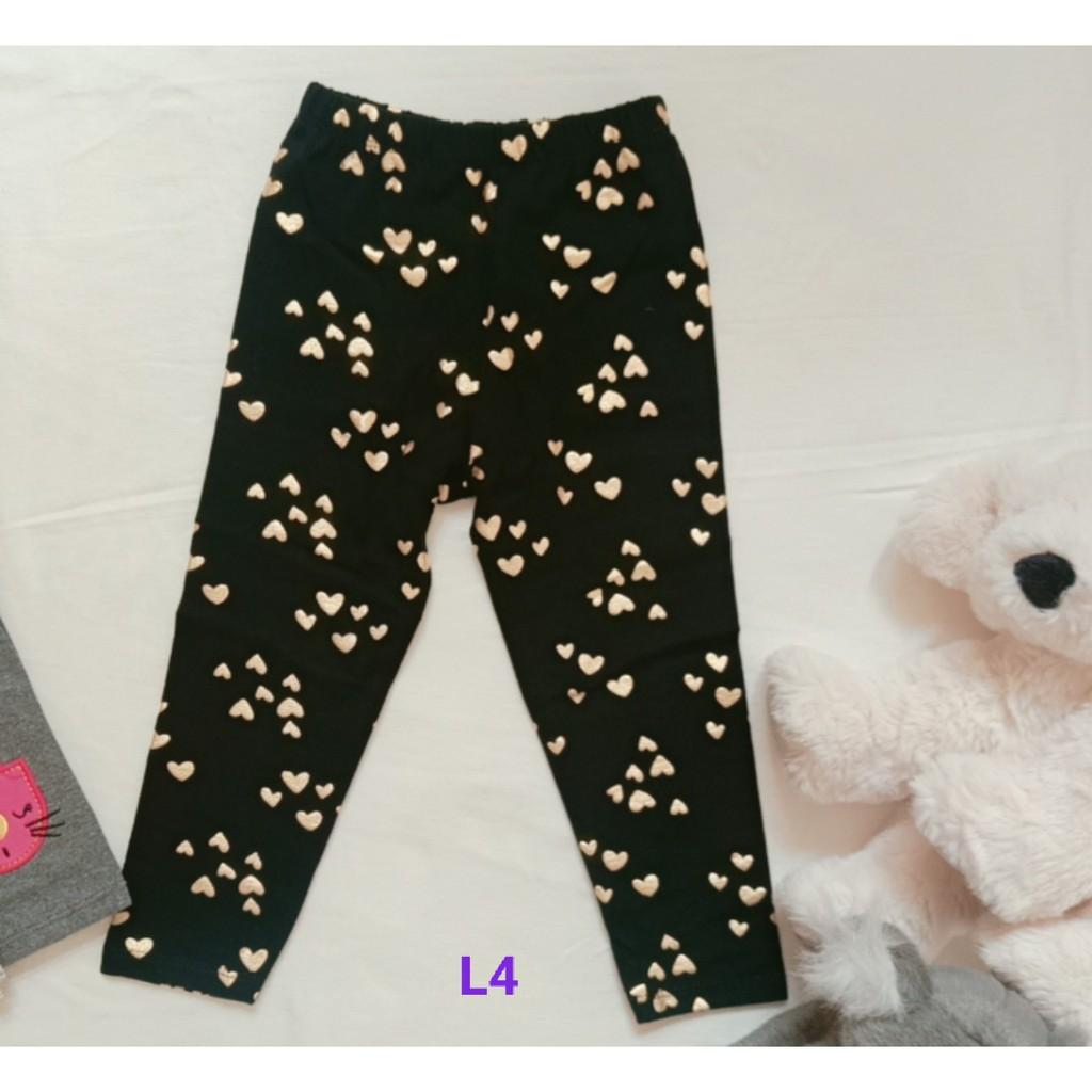 Quần thun LEGGING trẻ em 8-25kg