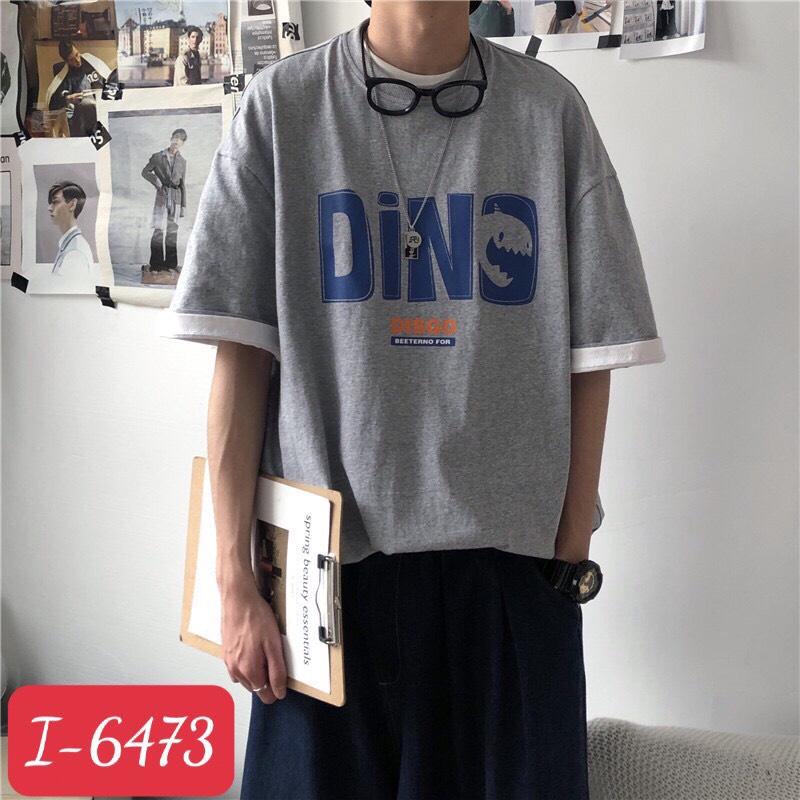 Áo Thun Nam Basic in chữ đơn giản