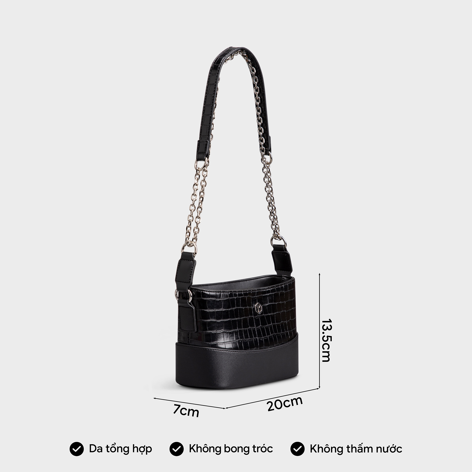 Túi Yuumy ( Thời trang nữ đi tiệc size 20 - Túi đeo chéo da Verein YN183 )
