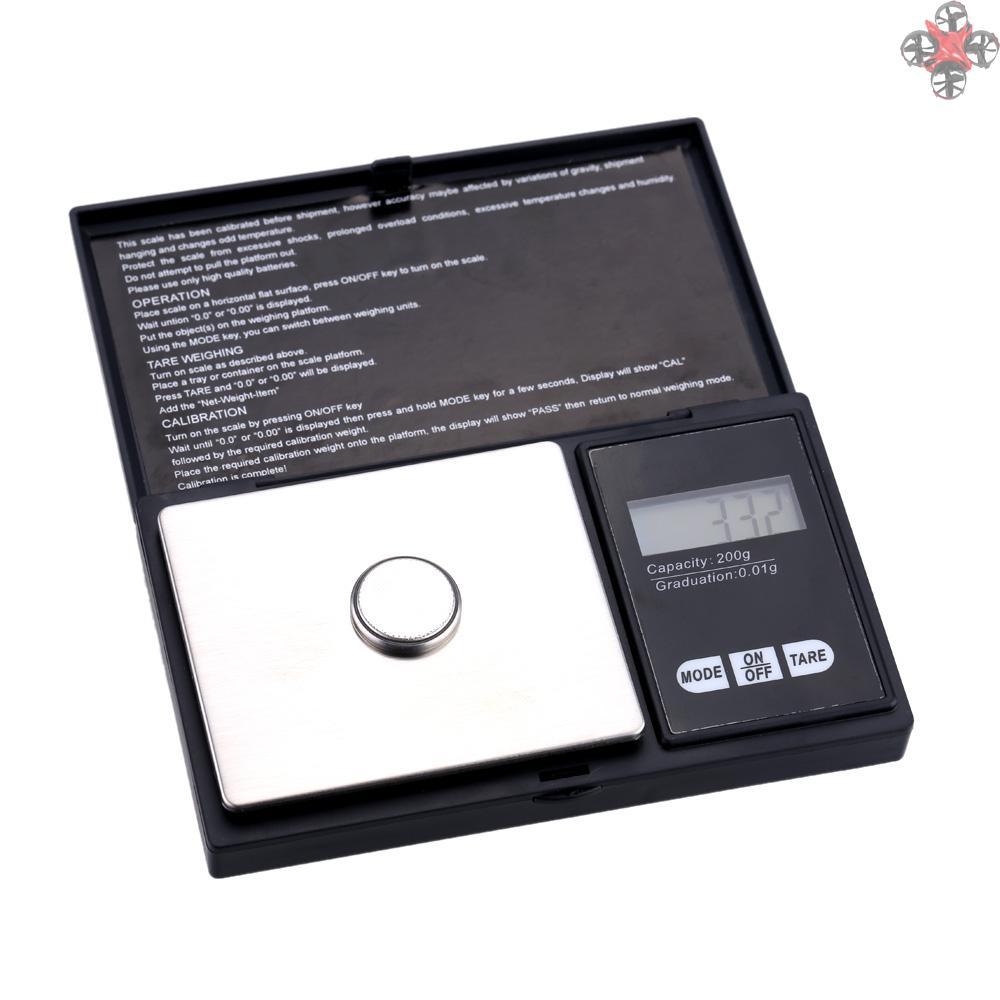 Cân Điện Tử Mini Chuyên Nghiệp 200g X 0.01g