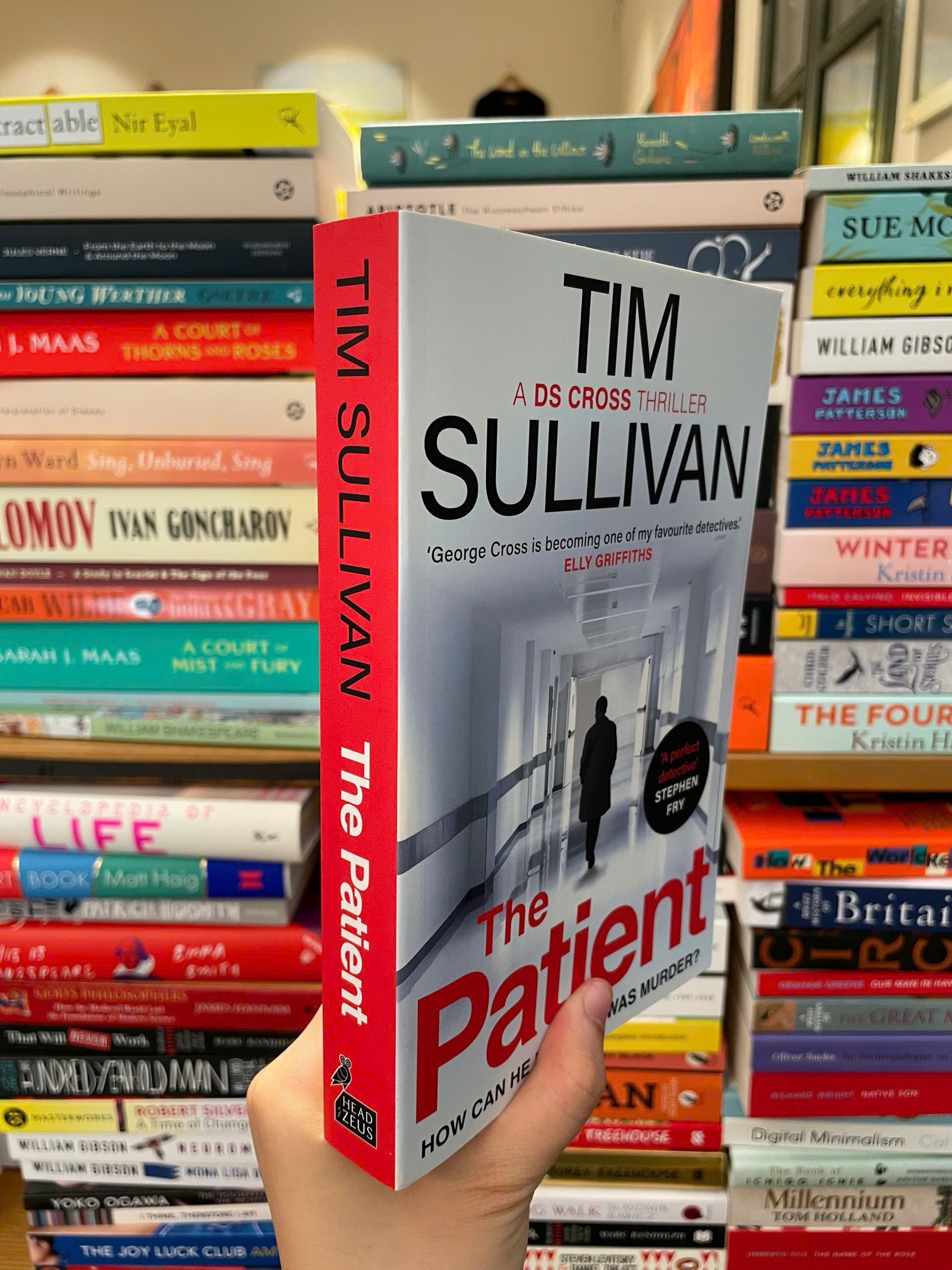 Sách - The Patient by Tim Sullivan - Mystery/Crime/Fiction book in English UK - Sách Ngoại Văn