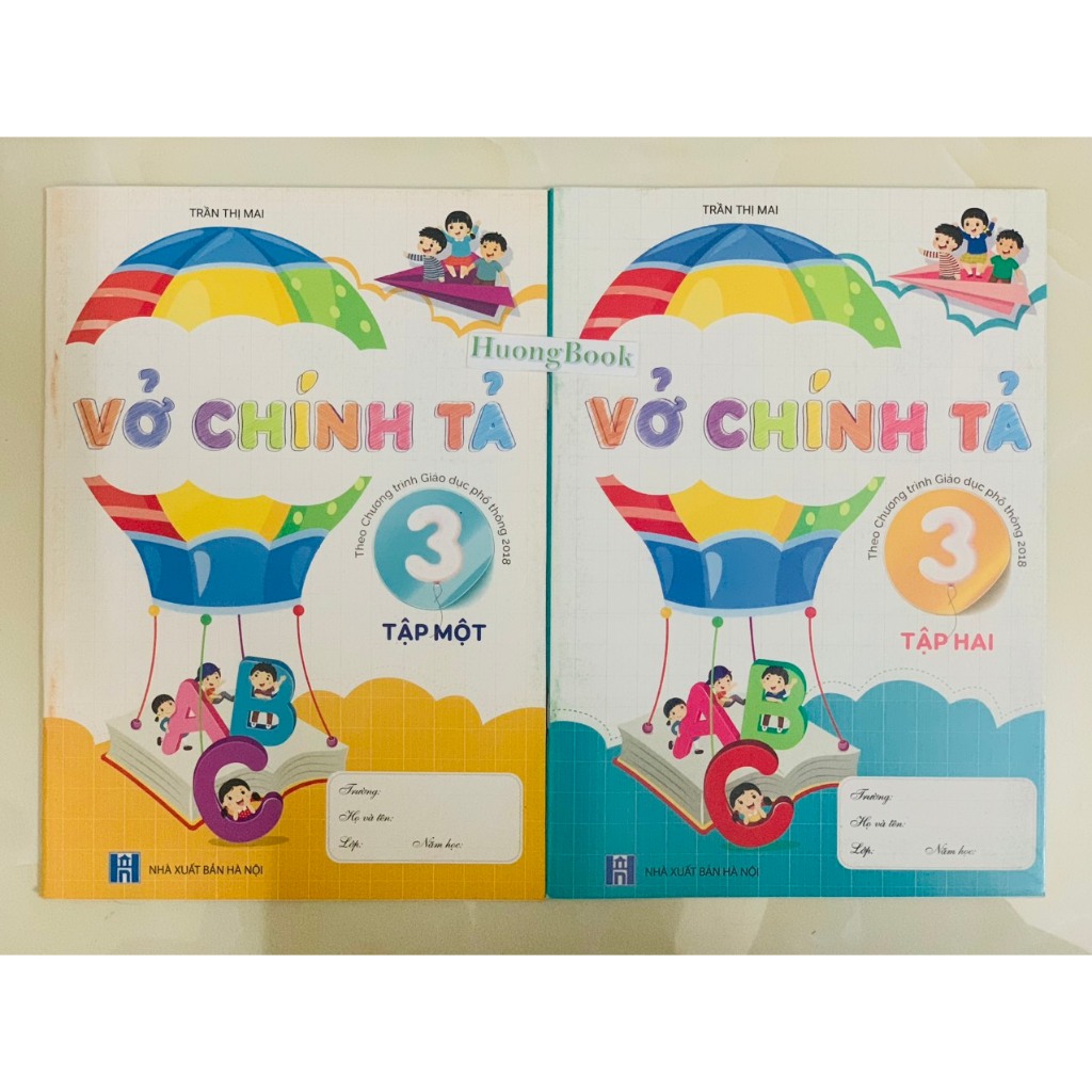 Sách - Combo 2 cuốn Vở chính tả lớp 3 - 2023