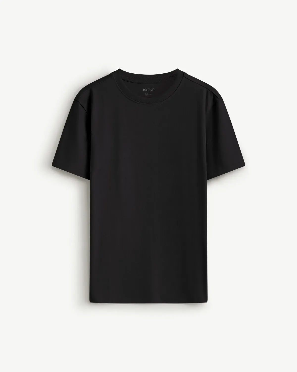 Áo Thun Nam Tay Ngắn Cotton Trơn Form Form Fitted - ROUTINE 10F25TSS028