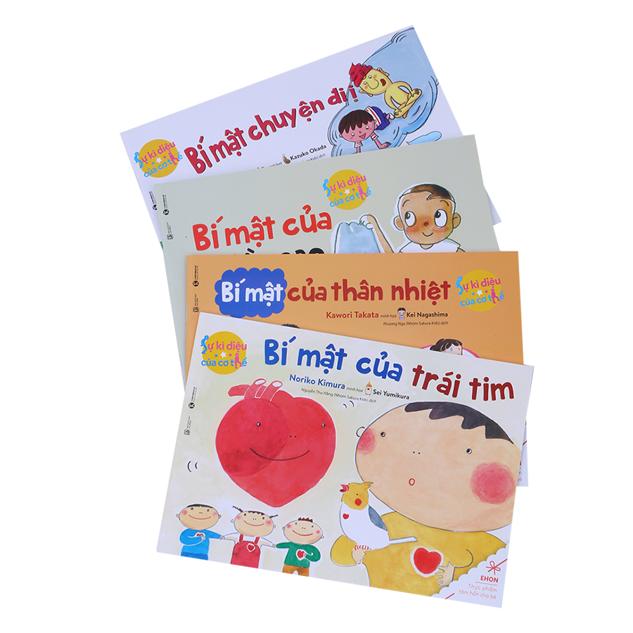 Combo Truyện Tranh Ehon Sự Kỳ Diệu Của Cơ Thể