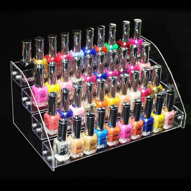 Kệ mica trưng bày sơn móng tay, kệ đựng đồ nail