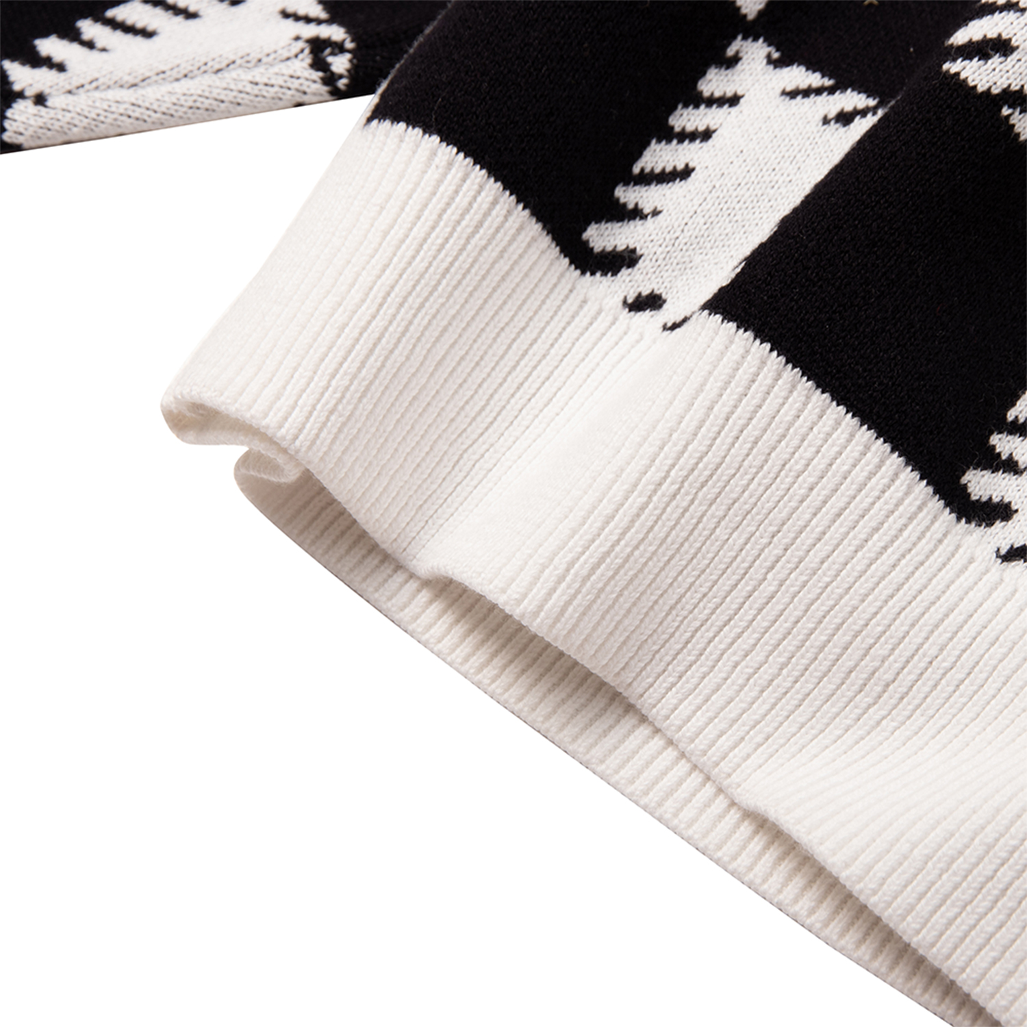 DirtyCoins Áo khoác Checkerboard Knit Cardigan