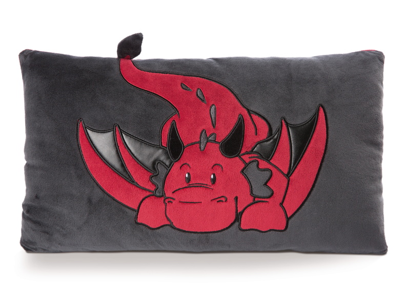 Gối bông Rồng đỏ cánh da Eldor NICI GERMANY | Dragon Eldor Pillow 46728