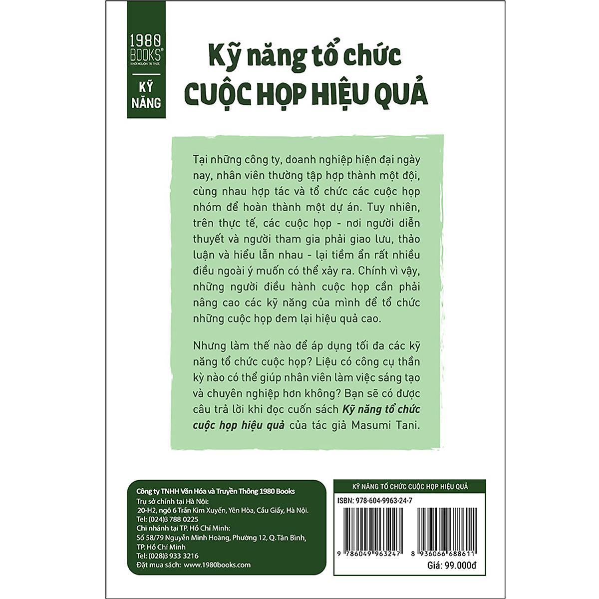 Kỹ Năng Tổ Chức Cuộc Họp Hiệu Quả - Bản Quyền