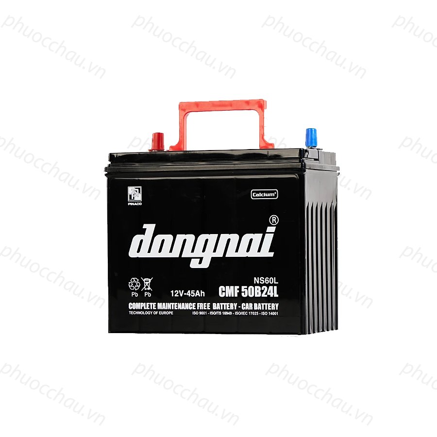 Bình Ắc Quy 12V-45Ah, Ắc Quy Dong Nai CMF 50B24L/R