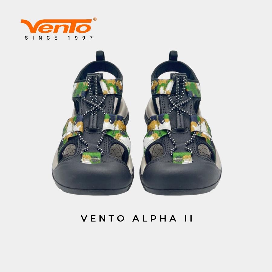 Giày dép Sandals Vento ALPHA II Teen/Trẻ em màu Xanh lá đi học/đi dã ngoại/đi chơi SD08002