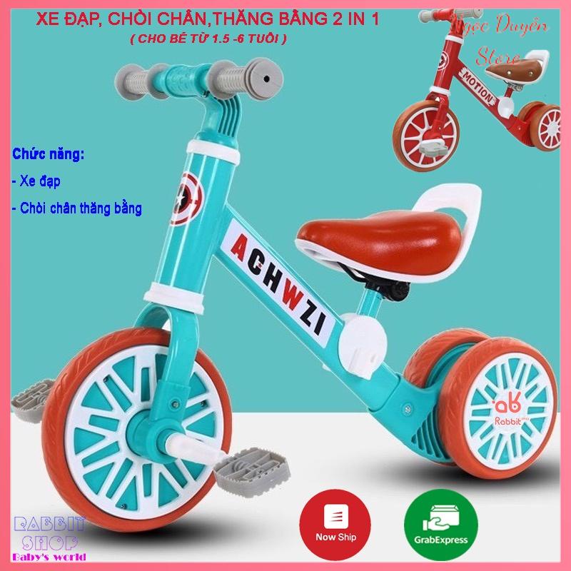 Xe đạp Chòi chân Thăng bằng 2 trong 1 cho bé mẫu hot nhất