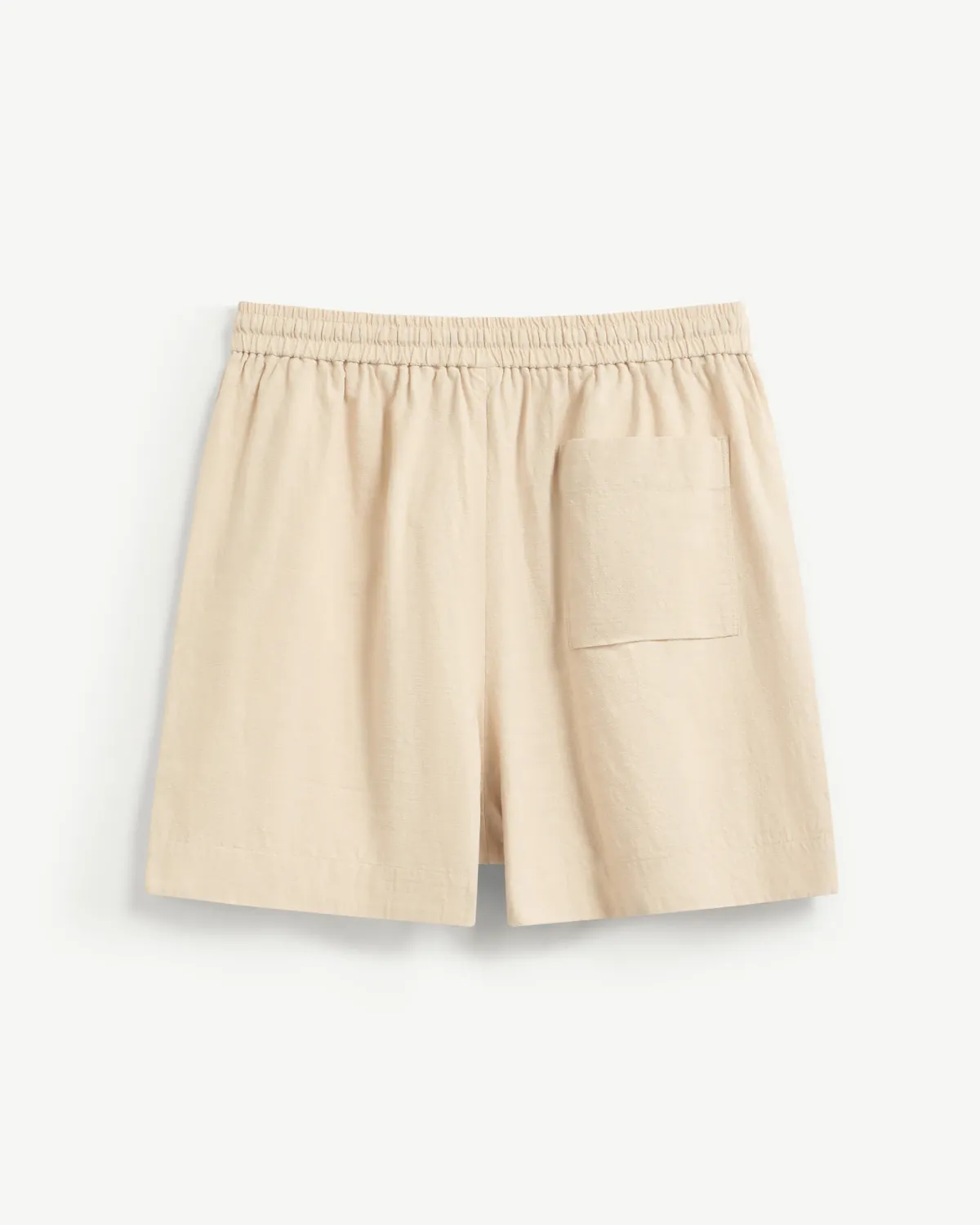 Quần Short Vải texture Lưng Thun Dây Rút Trơn Form Loose - RT 10S25PSH051 | ROUTINE CÀ MAU