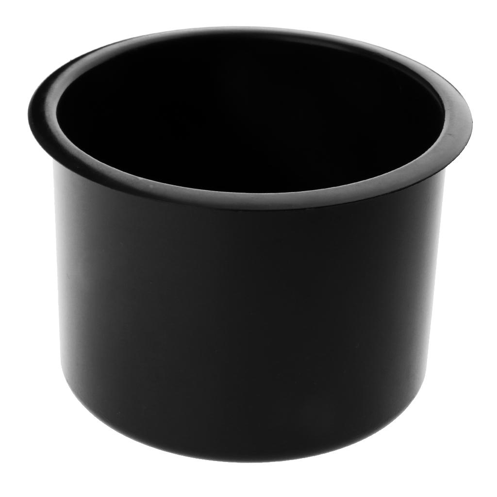 2x Plastic Cup Holder for Marine Boat Car Truck Camper RV Black