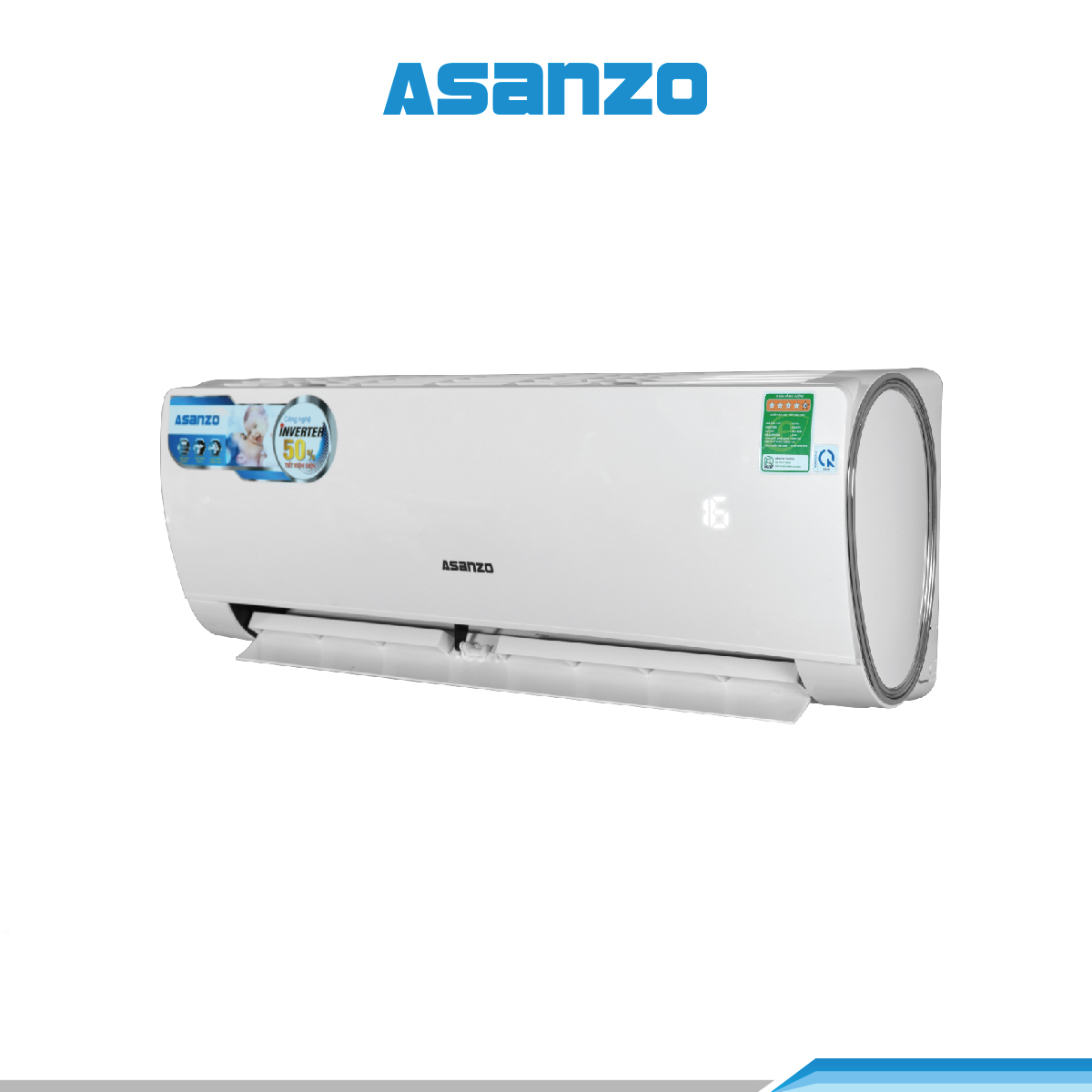 Máy Lạnh Asanzo Inverter iKool 1HP K09N66 - Hàng Chính Hãng - Chỉ giao HCM