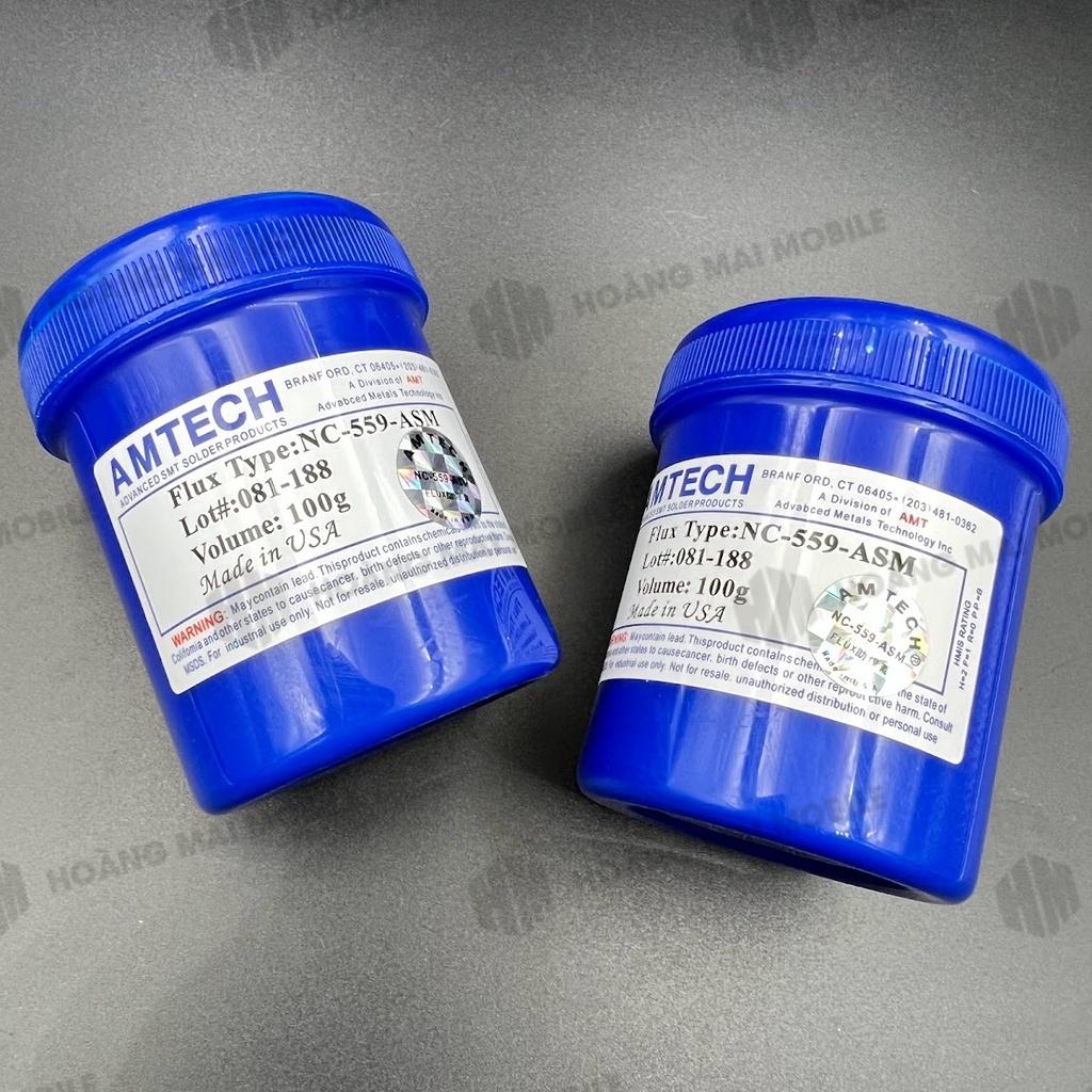 Mỡ hàn AMTECH NC-559-ASM 100g XANH ĐẬM