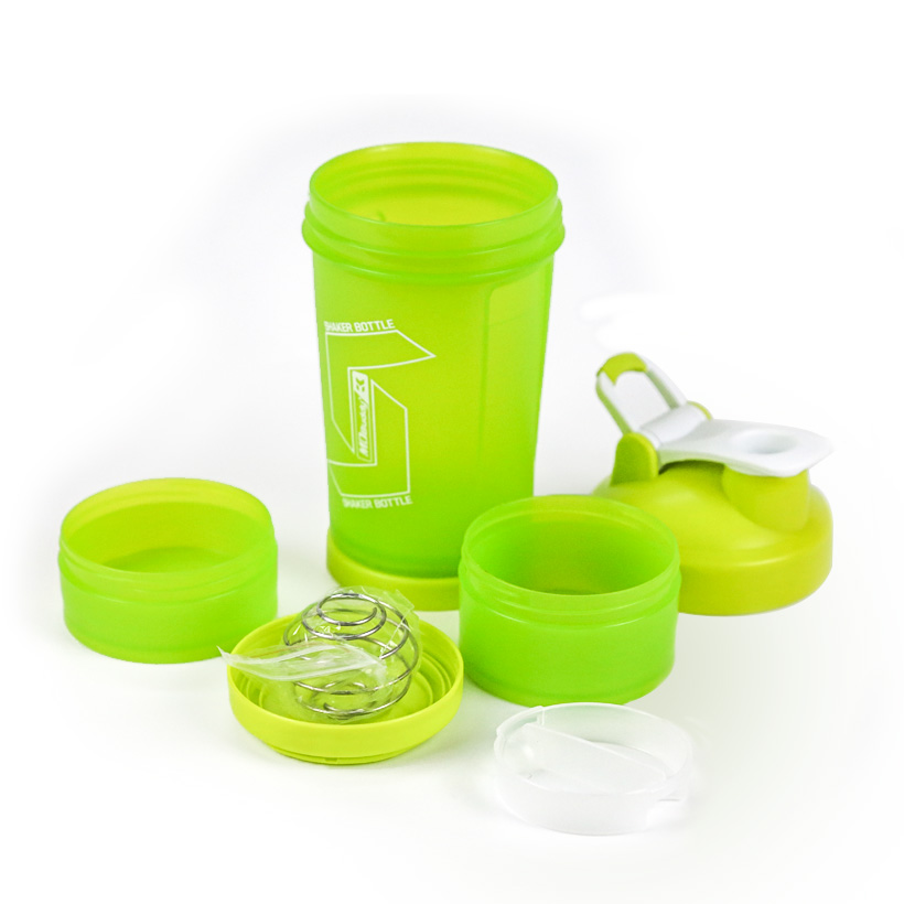 Bình lắc Shaker Bottle 4 trong 1 - Bình nước thể thao tập gym chính hãng MDBuddy