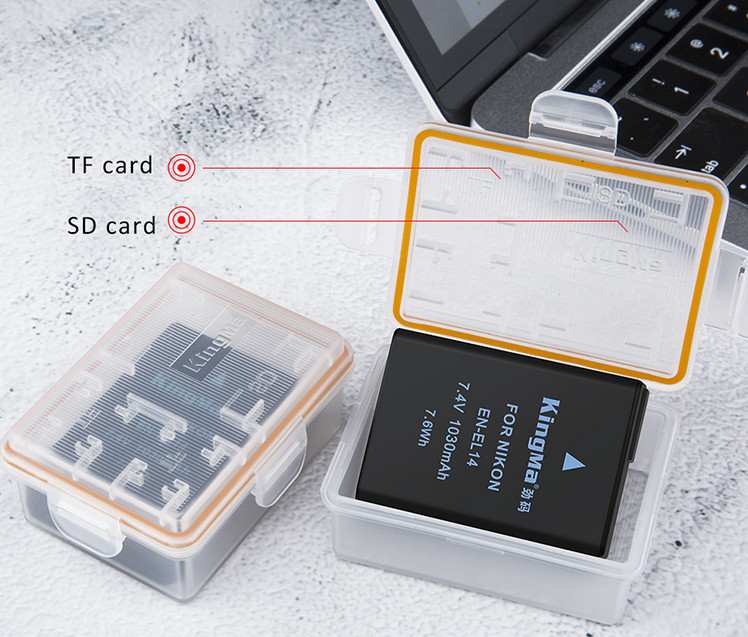 Bộ 1 pin 1 sạc đôi Kingma cho Nikon EN-EL14, Hàng chính hãng