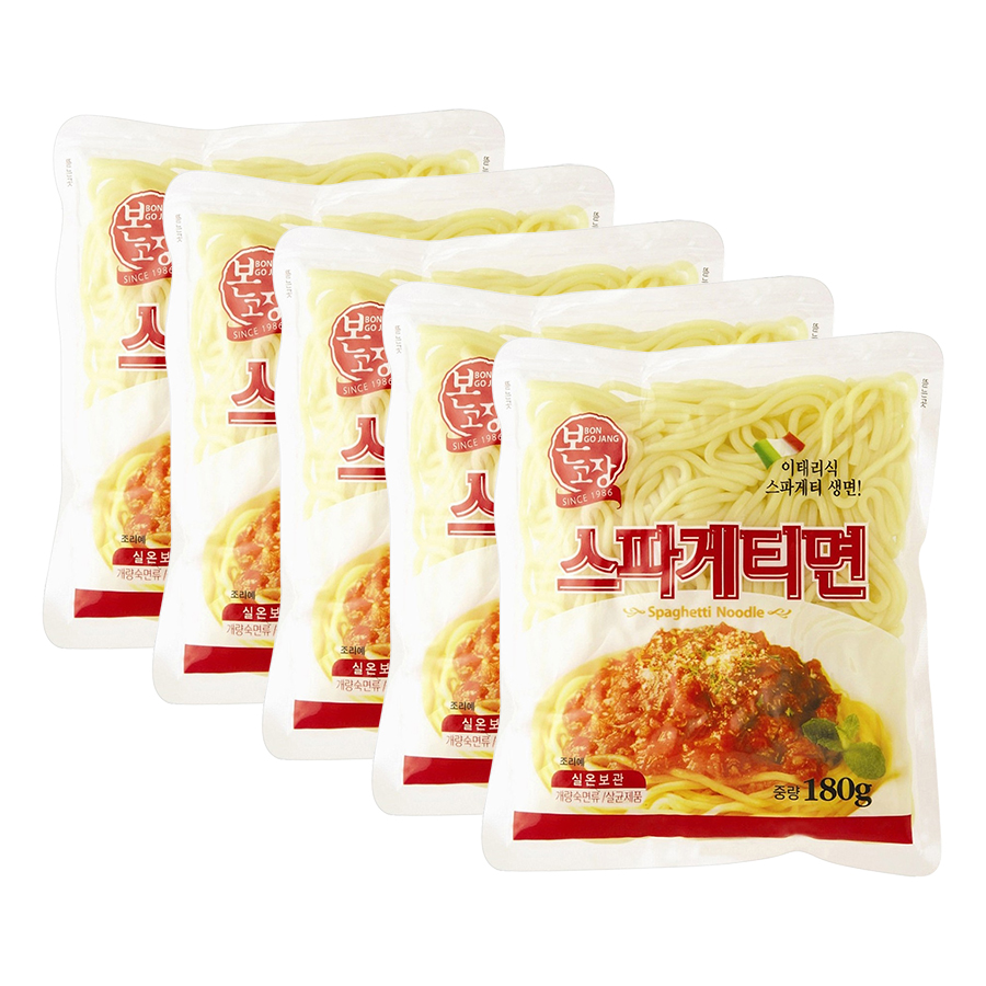 Combo 5 Gói Mì Sợi Spaghetti Hanil Food (180g / Gói)