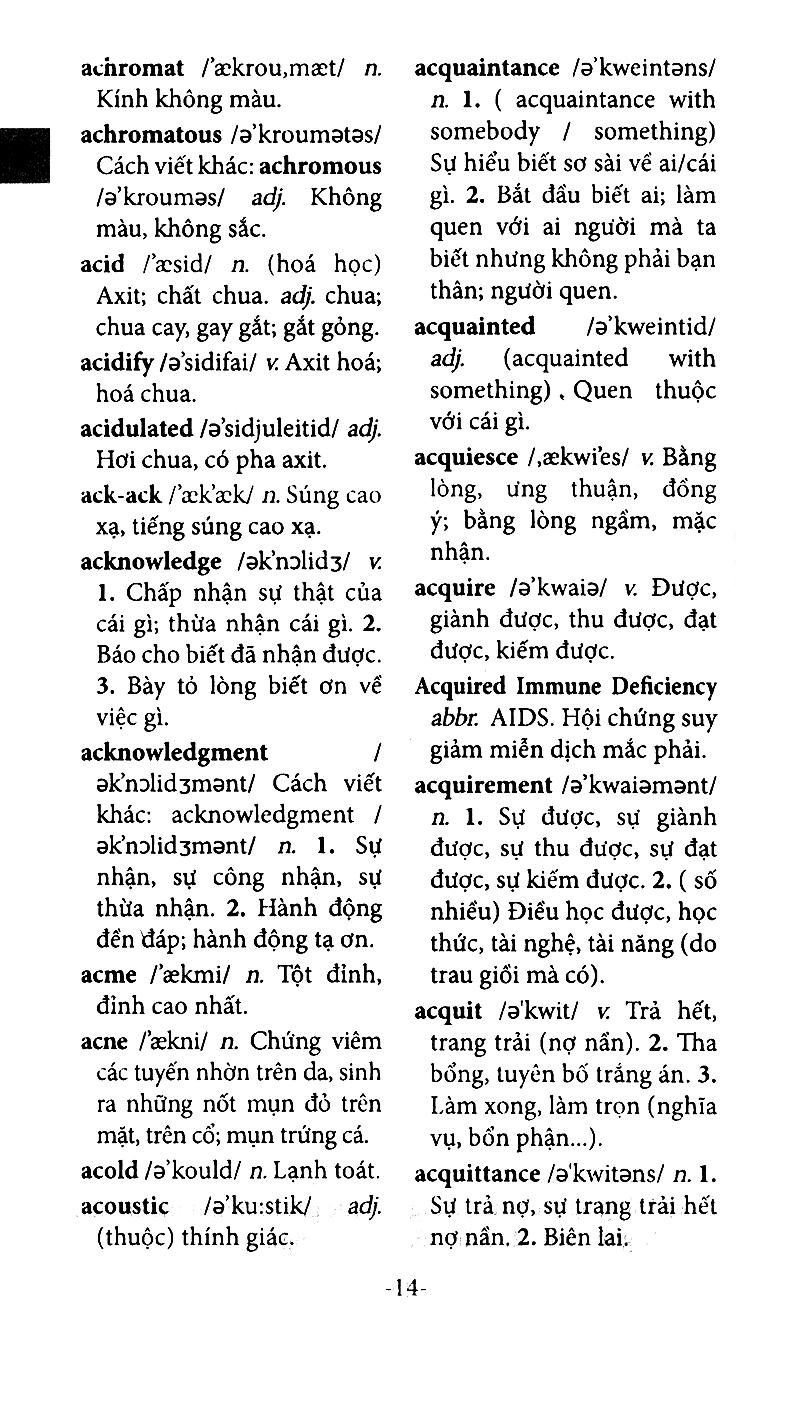 Từ Điển Anh Việt 65.000 Từ