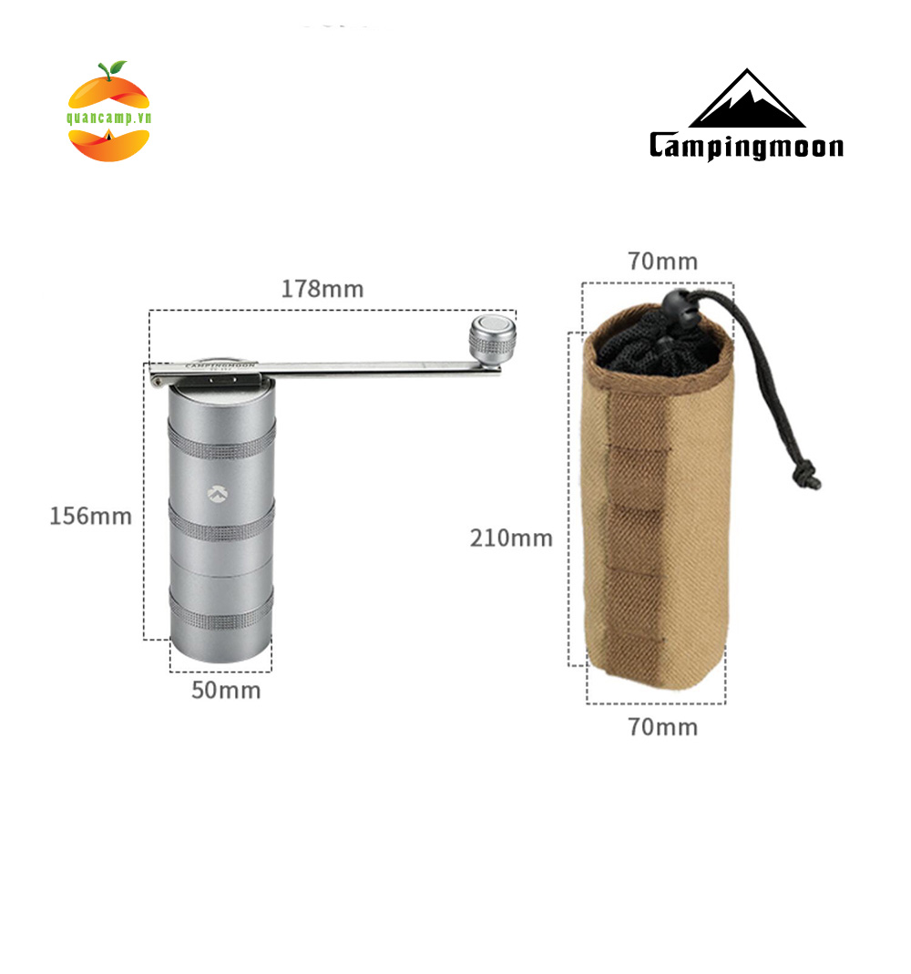 Cối xay cà phê Campingmoon CC-115 / Campingmoon CC-152