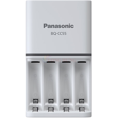 Bộ sạc pin Panasonic Eneloop AA 2000mAh K-KJ55MC40V2 (4 viên) - Hàng chính hãng