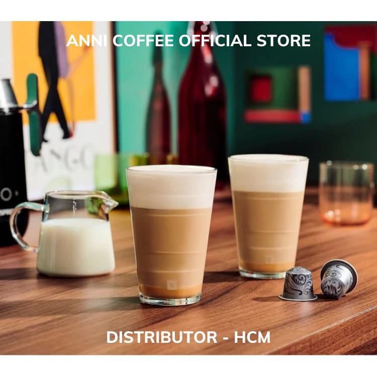 Cà Phê Viên Nén NESPRESSO Chính Hãng Dòng Lungo, Gồm 5 Hương Vị, New Date 2023, Hộp 10 Viên, NPP Anni Store