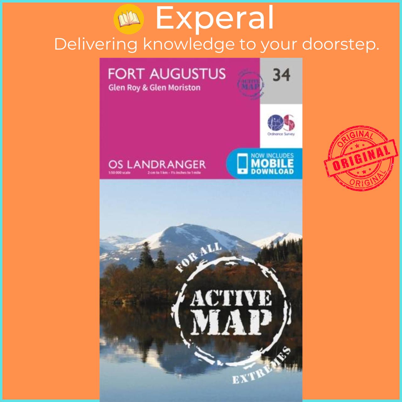 Sách - Fort Augustus, Glen Roy & Glen Moriston by Ordnance Survey (UK edition, paperback)