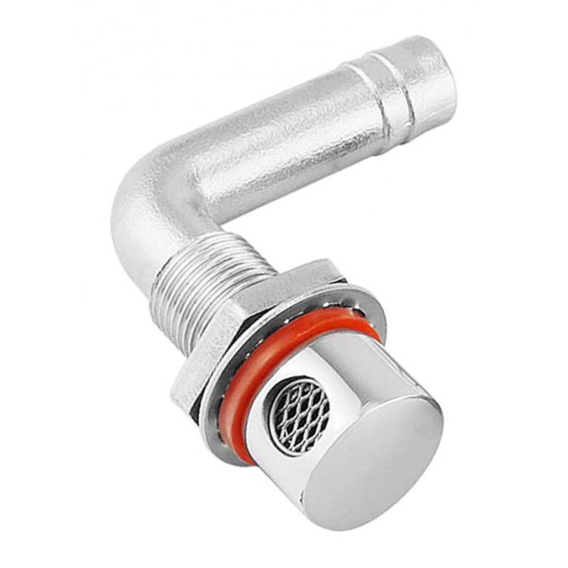 WATER TANK VENT THRU HULL  BRASS  BEND