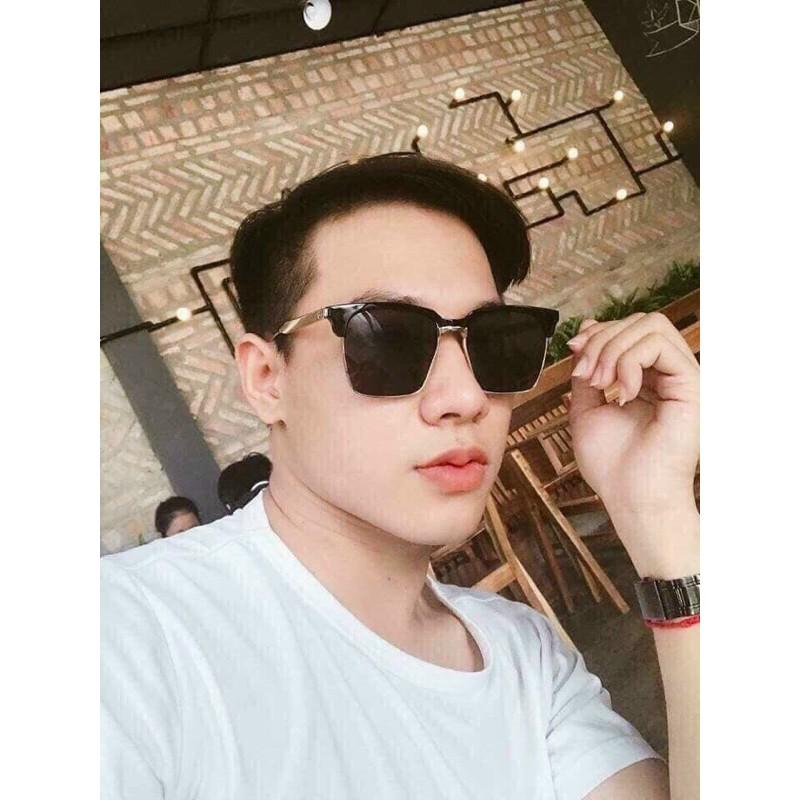 MẮT KÍNH RÂM - KÍNH MÁT,KÍNH ĐI NẮNG NAM NỮ HÀN QUỐC GỌNG KIM LOẠI KIỂU VUÔNG CAO CẤP HOT TREND