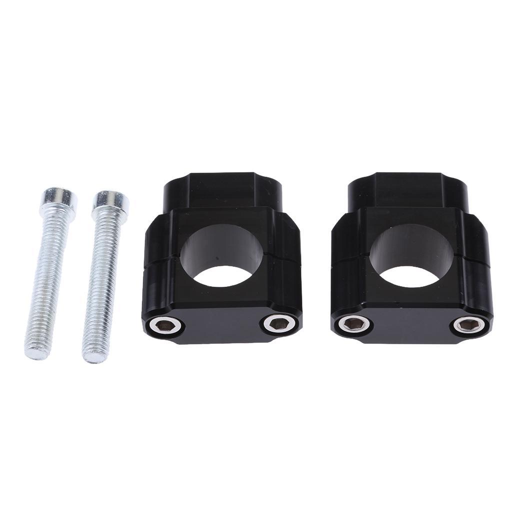 Motorbike Universal Handlebar Mount Clamp Riser Adaptor 28mm Aluminum