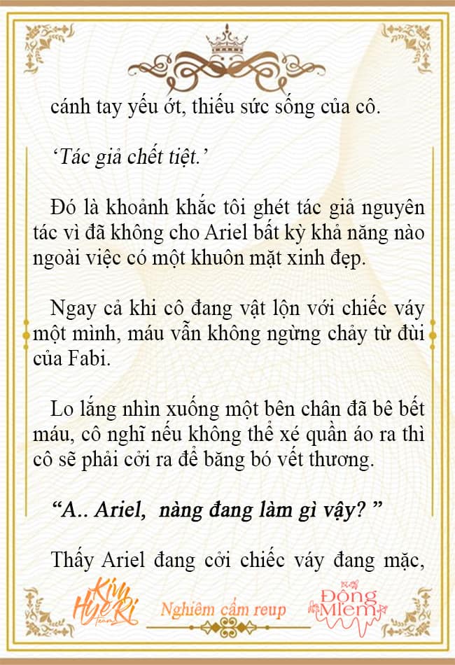 [novel 18+] ariel, thánh nữ dâm đãng chapter 51 12