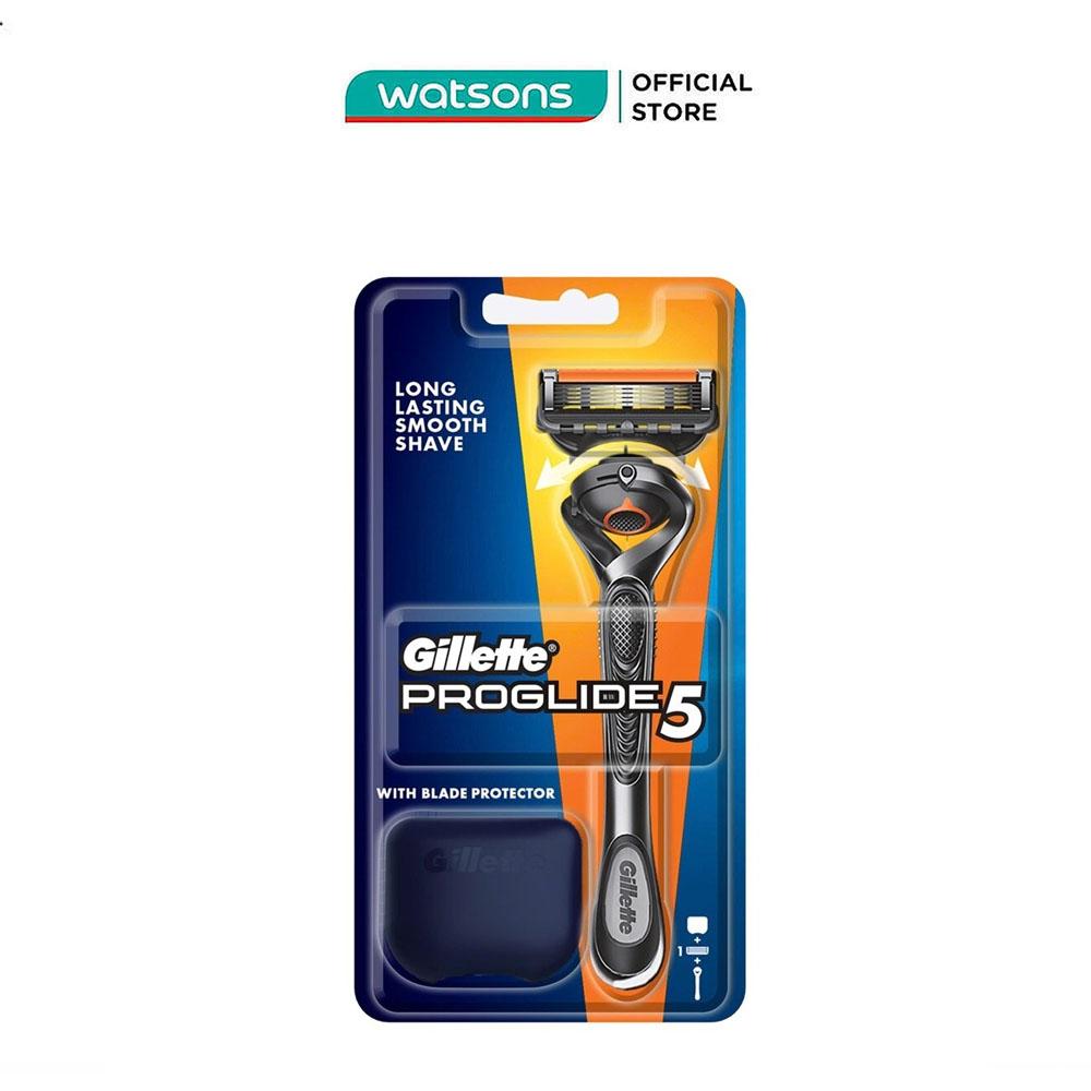 Dao Cạo Gillette Proglide5 (1 Cán Dao + 1 Đầu Dao Cạo + 1 Nắp Bảo Vệ)