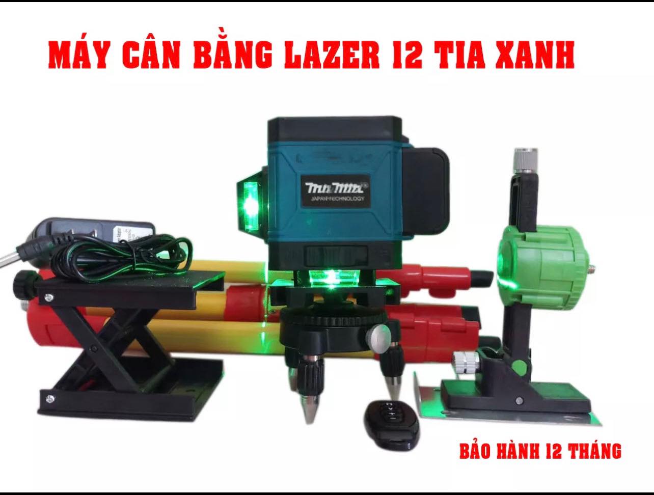 Máy laze 12 tia xanh