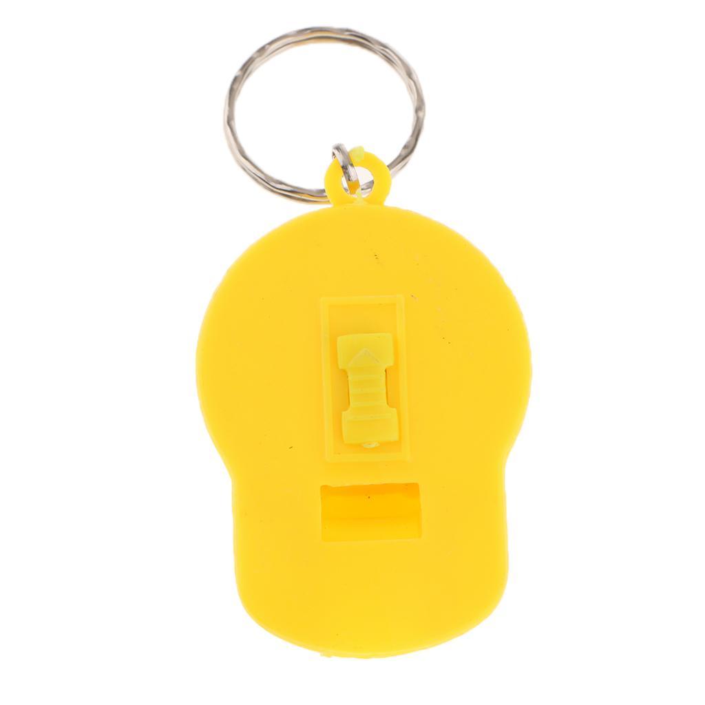 10 PCS Keychains Emotions Flashing LED Cute Handbag Key Pendant