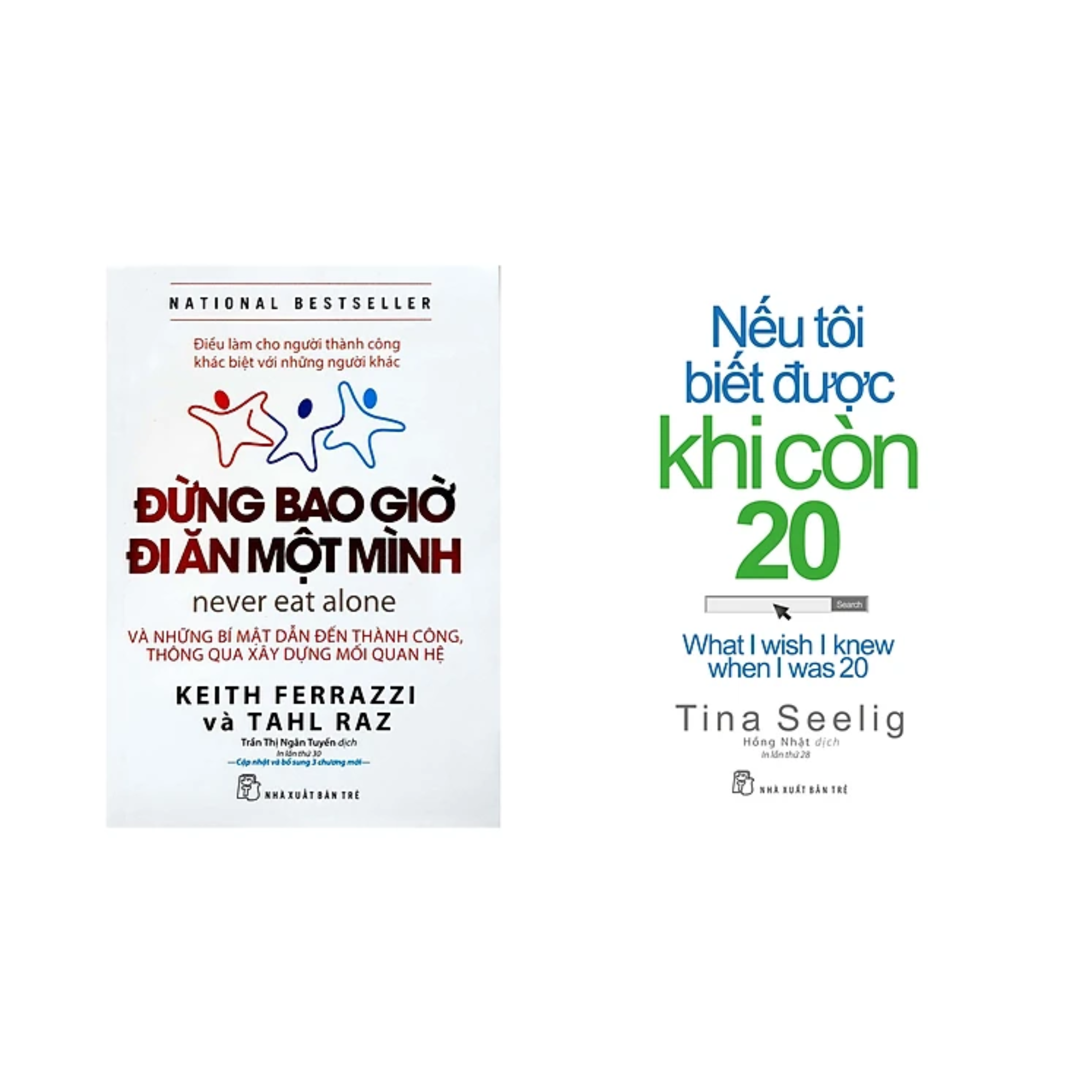 Combo Đừng Bao Giờ Đi Ăn Một Mình và Nếu Tôi Biết Được Khi Còn 20 ( Tặng Kèm Sổ Tay )