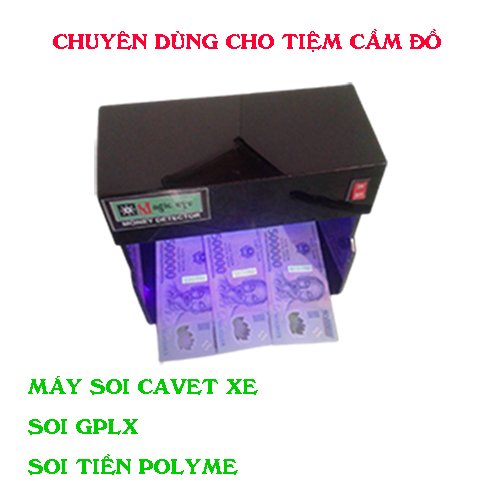 Máy soi giấy tờ xe,soi tiền..Magic eye 03