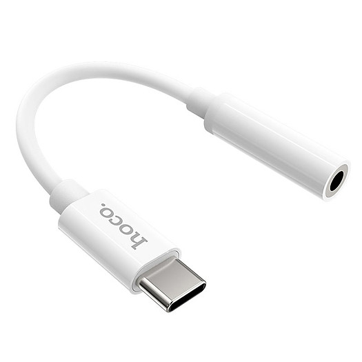 Jack chuyển đầu chuyển từ cổng type c sang chân cắm audio 3.5mm Hoco is30 - cáp chuyển type c to 3.5mm cho andoird samsung oppo xiaomi huawei...vv- hàng chính hãng