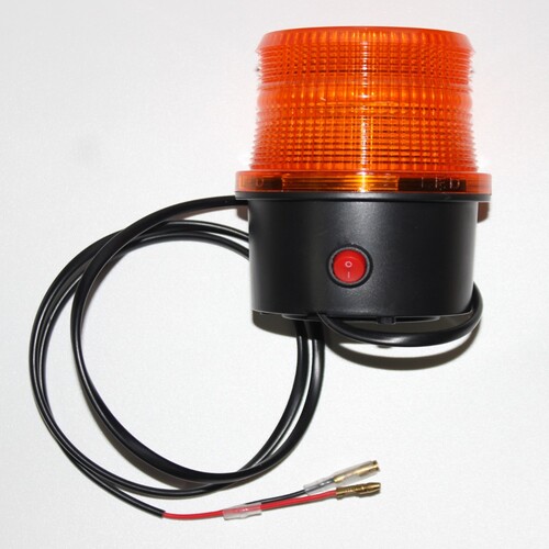 ĐÈN CHỚP CẢNH BÁO 12V-48V (CÓ TIẾNG), ĐẾ NAM CHÂM, DÙNG CHO XE NÂNG 1-25 TẤN-Forklift Warning Light Flashing For All Forklift 1-25 Tons