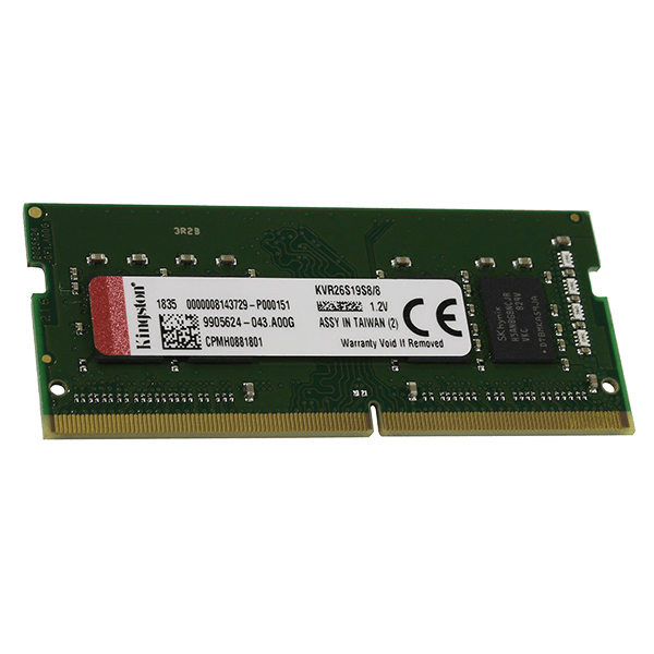 RAM Laptop Kingston 8GB DDR4 (PC4) 2666MHz KVR26S19S8/8 - Hàng Chính Hãng