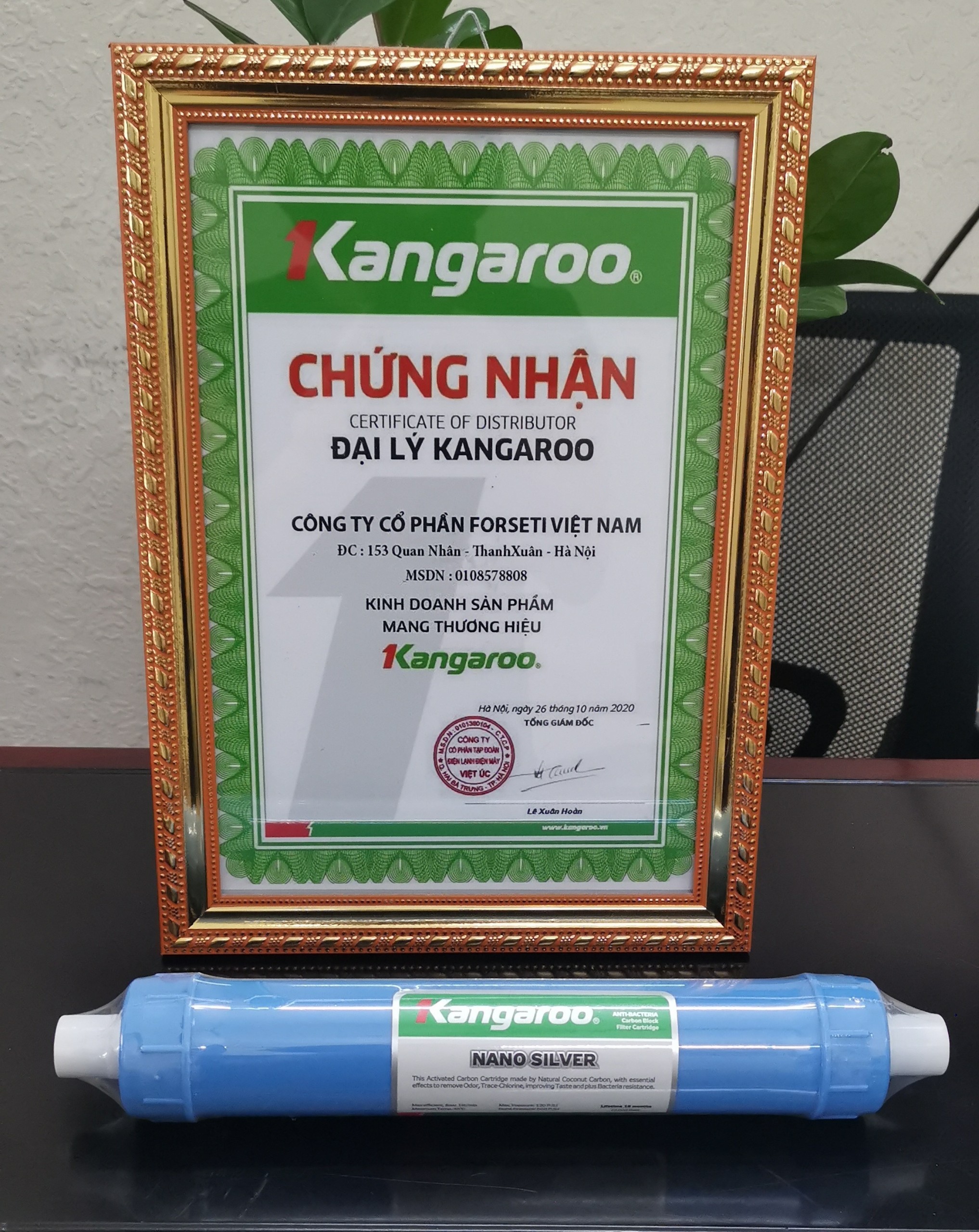 [HÀNG CHÍNH HÃNG] Combo 7 lõi lọc nước Kangaroo (Số 123, RO Dupon, Nano, Ceramic,Alkaline)