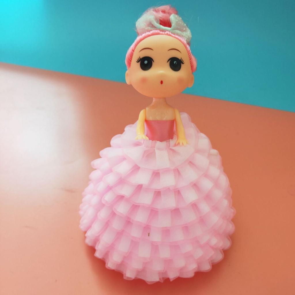 Đèn ngủ búp bê barbie siêu dễ thương phát sáng mới HOT 2021, đèn ngủ đồ chơi trang trí cho bé Poco Home