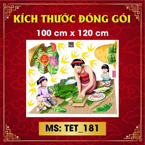 DECAL TRANG TRÍ TẾT NGUYÊN ĐÁN 2022 COMBO SỐ 2