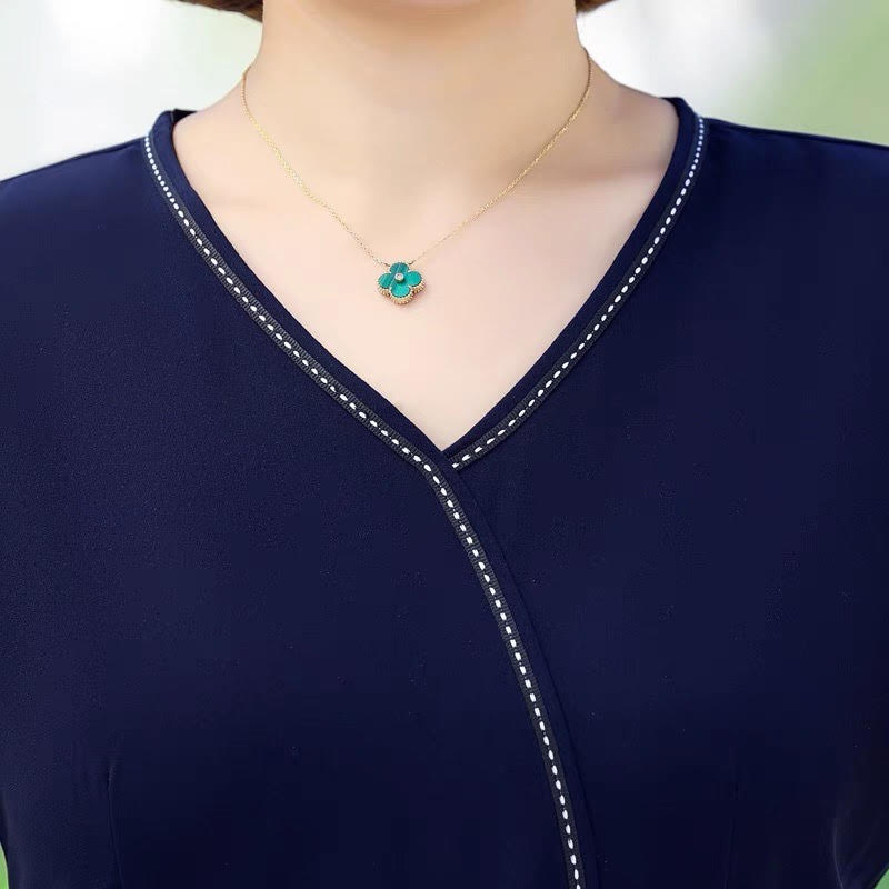 Đầm thiết kế trung niên cao cấp dự tiệc