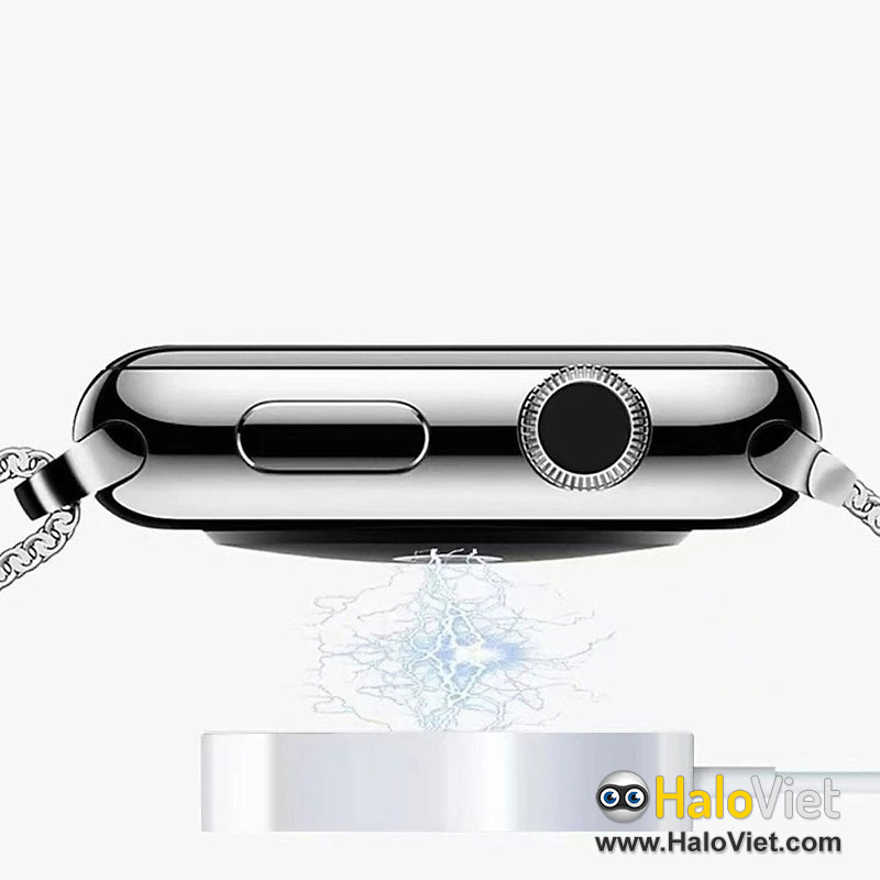 Cáp sạc không dây cho đồng hồ Apple Watch chất lượng cao - Sạc nhanh - Full Series - Hỗ trợ cổng USB &amp; Type C