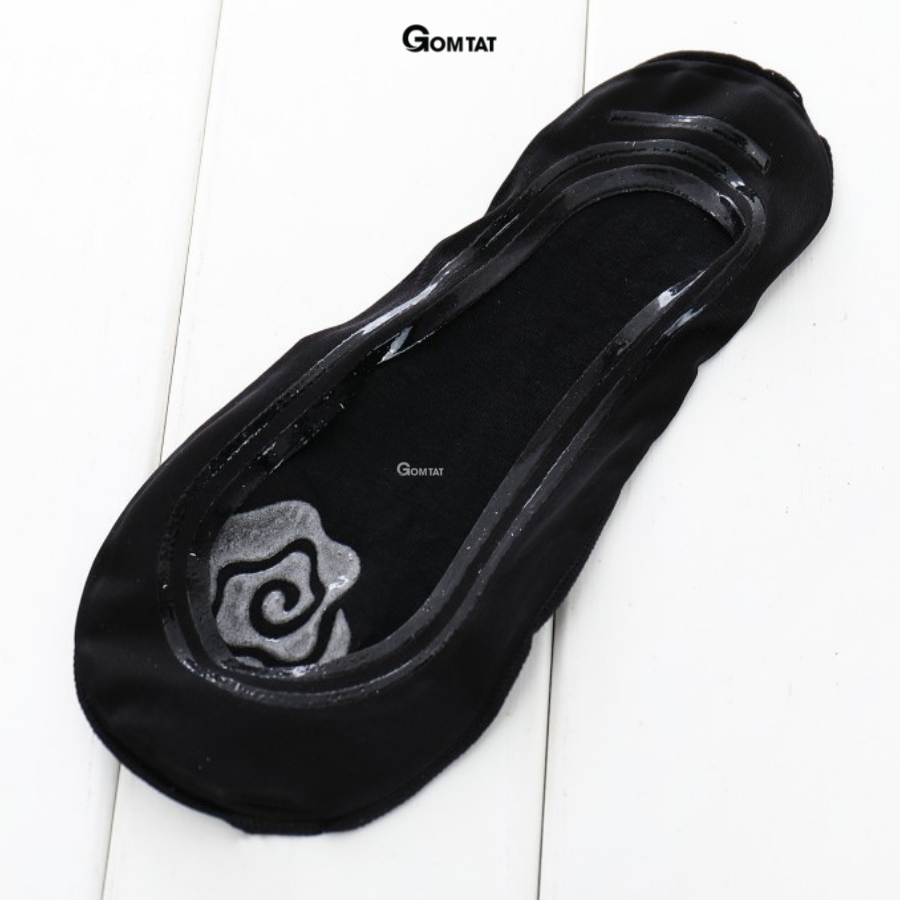 Tất Nữ Búp Bê Có Đệm Cao Su Chống Trượt, Vớ Nữ Mang Giày Lười Giày Cao Gót Giày Búp Bê Giấu Vớ - TATBUPBE