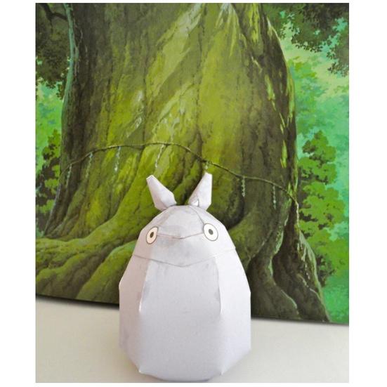 Mô hình giấy 3D nhận vật anime Ghibli: Bộ 3 Totoro