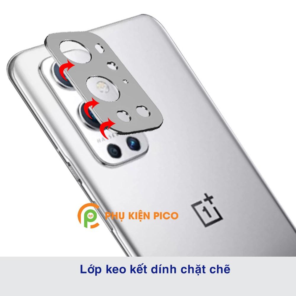 Dán camera Oneplus 9 Pro khung kim loại bảo vệ an toàn camera sau - Ốp viền camera Oneplus 9 Pro