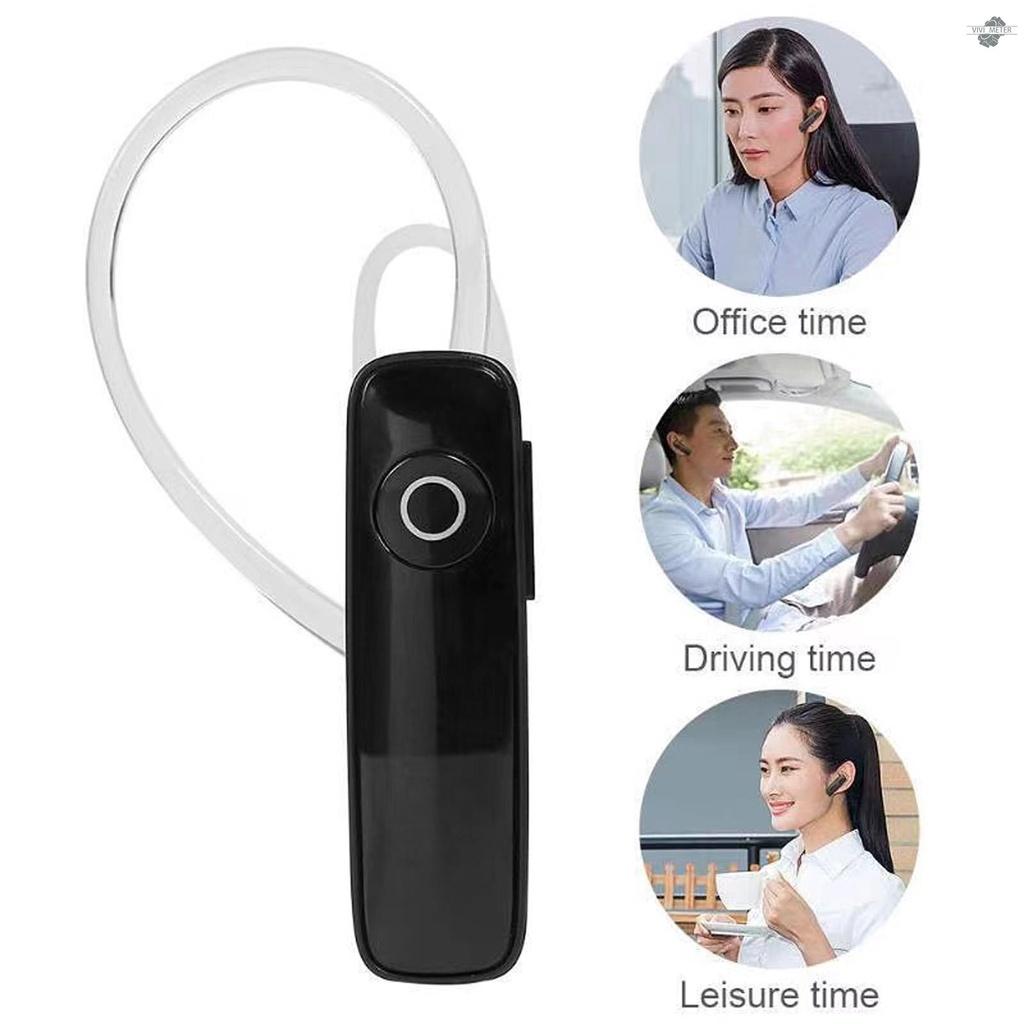 M165 Wireless Business Earphone Bluetooth 4.1 Headphones In-ear Music Headset Earpiece Hands-free Earbuds with Microphone