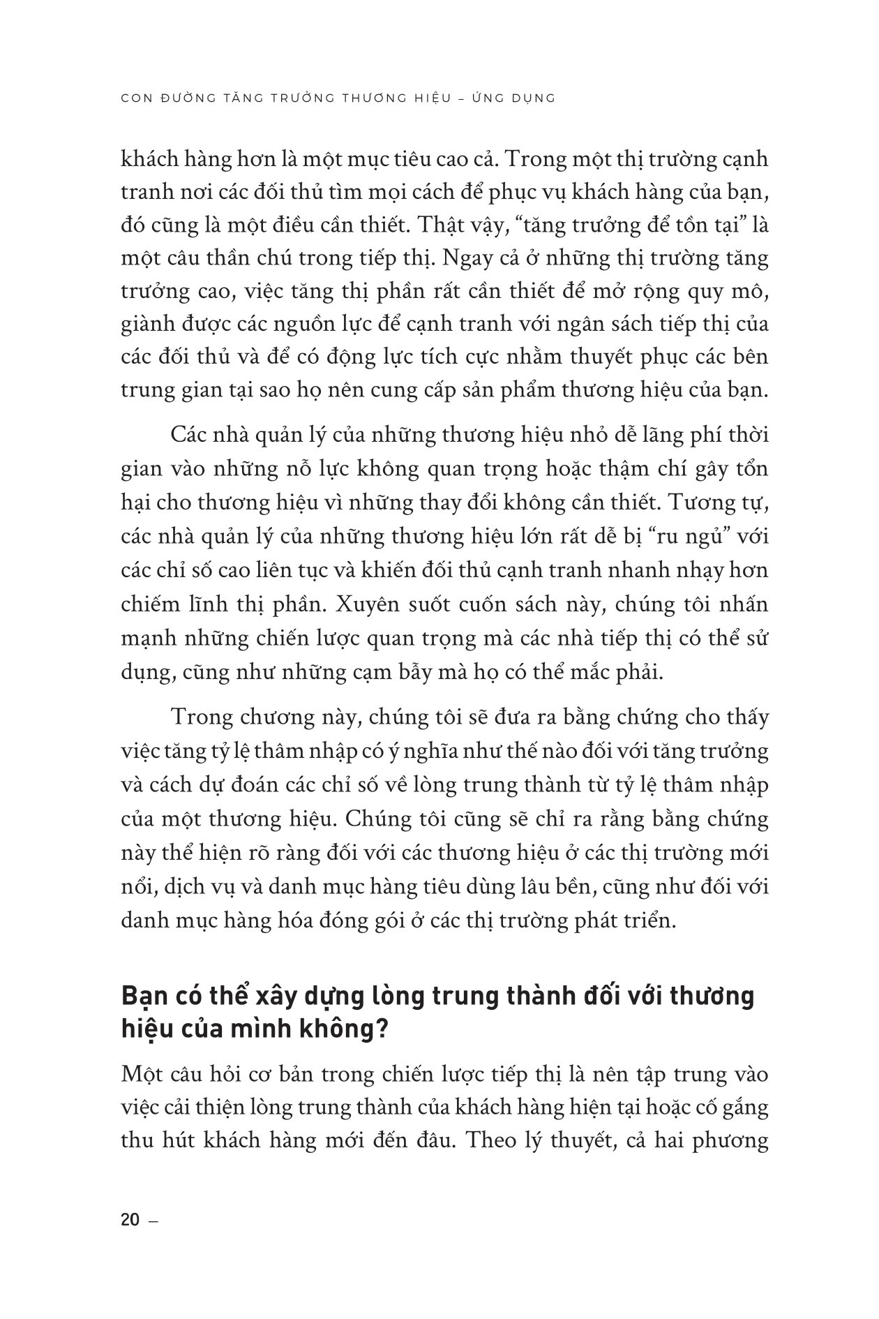 How Brands Grow - Con Đường Tăng Trưởng Thương Hiệu - Ứng Dụng_AL