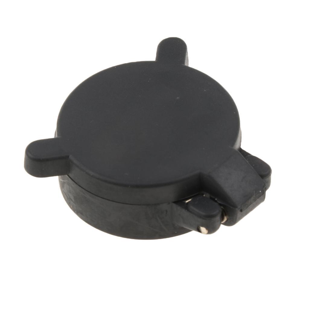 3-6pack 29mm Flip-open Objective Eyepiece Scope Cover Dustproof Cap for